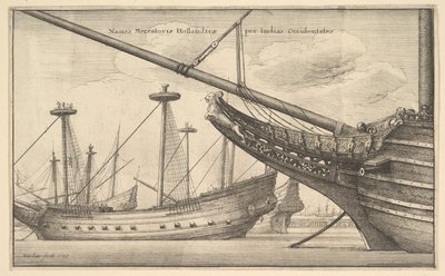Naues Mercatoriæ Hollandicæ per Indias Occidentales, 1647 - Wenceslaus Hollar