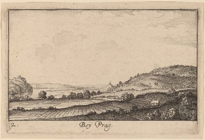Près de Prague - Wenceslaus Hollar