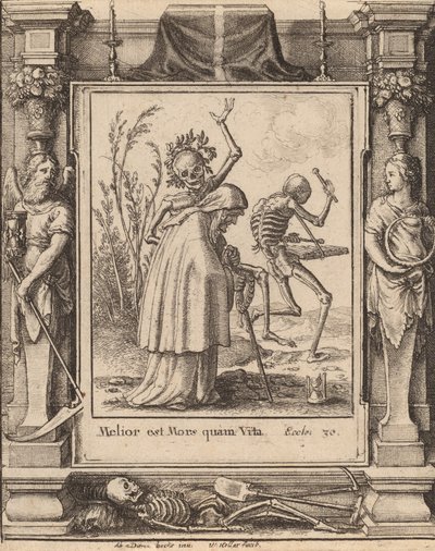 Vieille femme, 1651 - Wenceslaus Hollar
