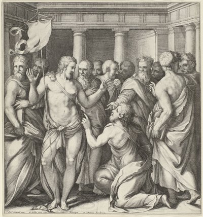 Incrédulité de Thomas - Wenceslaus Hollar