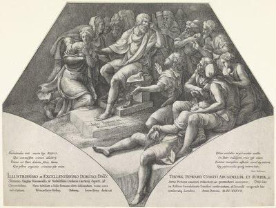 Jugement de Zaleucus - Wenceslaus Hollar