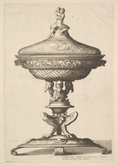 Gobelet orné - Wenceslaus Hollar