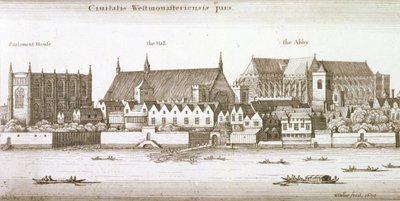 Partie de la ville de Westminster, 1647 - Wenceslaus Hollar