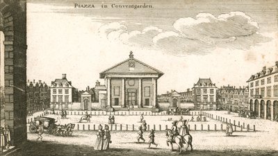 Piazza, Covent Garden, Londres - Wenceslaus Hollar