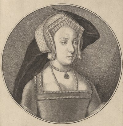 Princeps Maria Henrici VIII Regis Angliæ Filia, 1647 - Wenceslaus Hollar