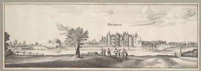 Palais de Richmond, 1638 - Wenceslaus Hollar