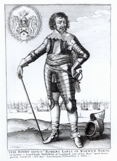 Robert Rich, 2e comte de Warwick - Wenceslaus Hollar