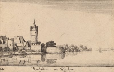 Rudesheim, 1635 - Wenceslaus Hollar