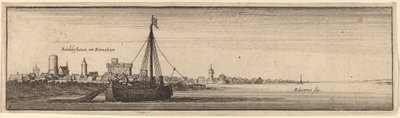 Rudesheim, vers 1632-1636 - Wenceslaus Hollar
