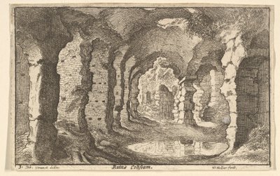 Ruines du Colisée - Wenceslaus Hollar