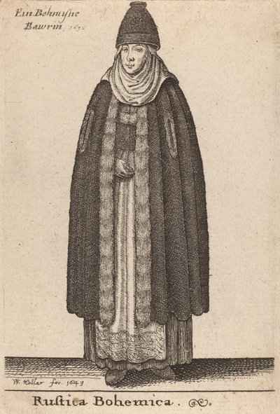 Rustica Bohemica - Wenceslaus Hollar