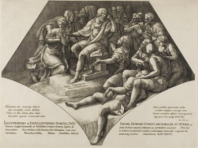 Séleucos et son Fils - Wenceslaus Hollar