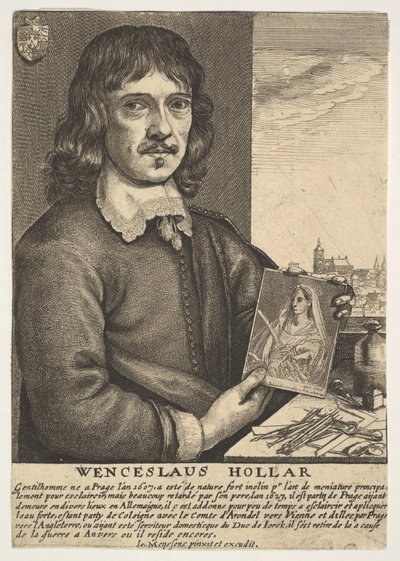 Autoportrait - Wenceslaus Hollar