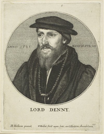 Sir Anthony Denny - Wenceslaus Hollar