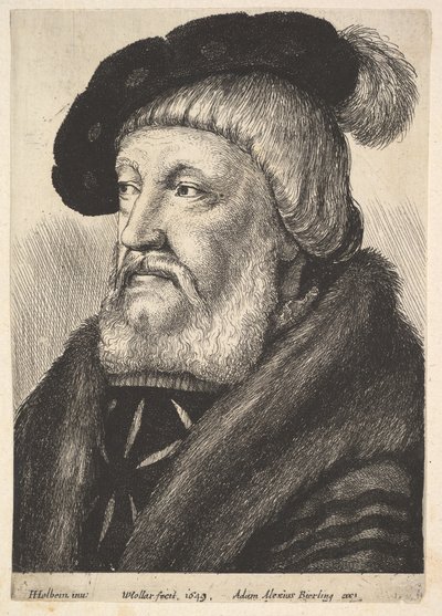 Sir William Butts, 1649 - Wenceslaus Hollar