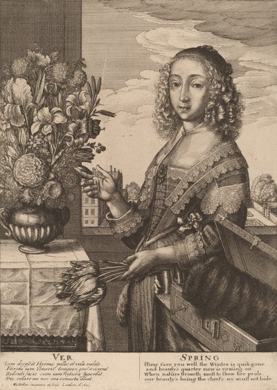 Printemps, 1641 - Wenceslaus Hollar