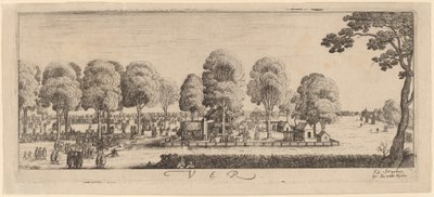 Printemps : Le Stand de Tir, vers 1628-1629 - Wenceslaus Hollar