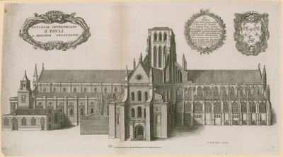 Cathédrale Saint-Paul, Londres - Wenceslaus Hollar