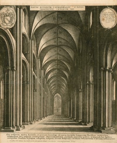 Cathédrale Saint-Paul, Londres - Wenceslaus Hollar