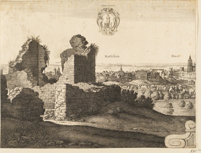 Grande vue de Prague - Wenceslaus Hollar