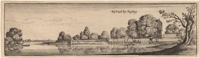 Strasbourg : Une maison de péage, c. 1632 - Wenceslaus Hollar