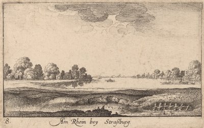 Strasbourg : La maison du péage, 1635 - Wenceslaus Hollar