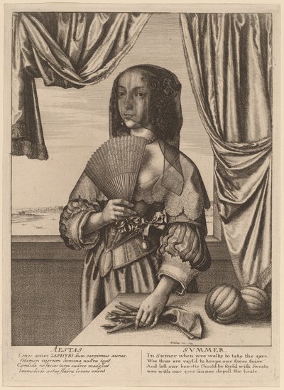 Été - Wenceslaus Hollar