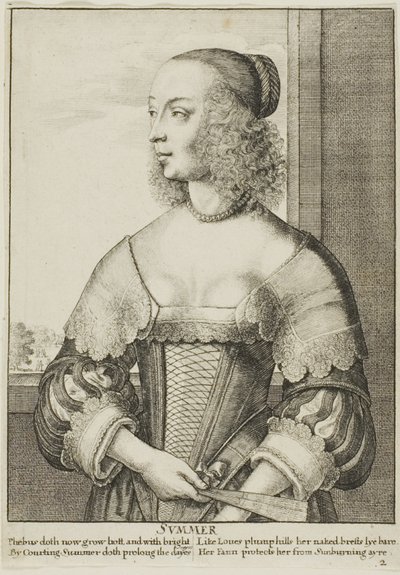 Été - Wenceslaus Hollar