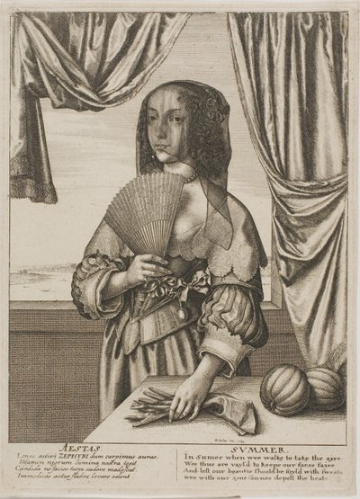 Été - Wenceslaus Hollar