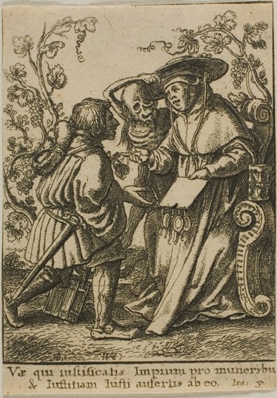 Le Cardinal et la Mort - Wenceslaus Hollar