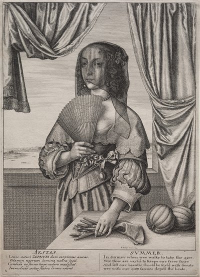 Les Quatre Saisons - Wenceslaus Hollar