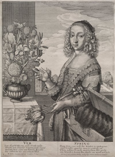 Les Quatre Saisons : Printemps - Wenceslaus Hollar