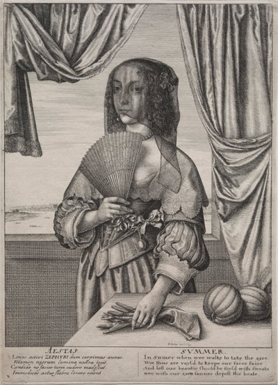 Les Quatre Saisons : Été - Wenceslaus Hollar
