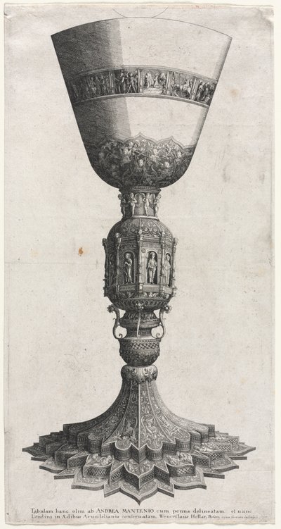 Le grand calice orné de figures, 1640 - Wenceslaus Hollar
