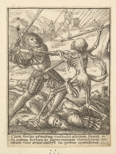 Le Chevalier, de La Danse de la Mort, 1651 - Wenceslaus Hollar