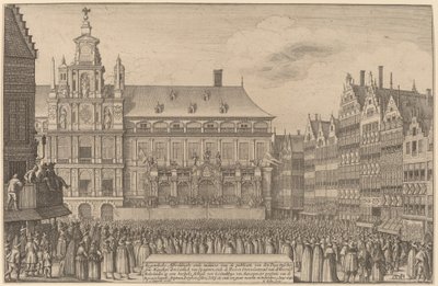 La paix de Münster - Wenceslaus Hollar