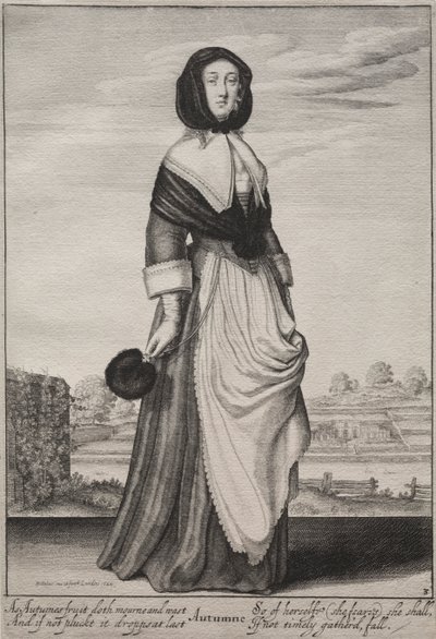 Les Saisons : Automne - Wenceslaus Hollar