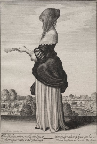 Les Saisons : Été - Wenceslaus Hollar
