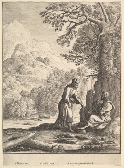La Tentation - Wenceslaus Hollar