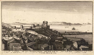 La partie intérieure inférieure de Tanger - Wenceslaus Hollar