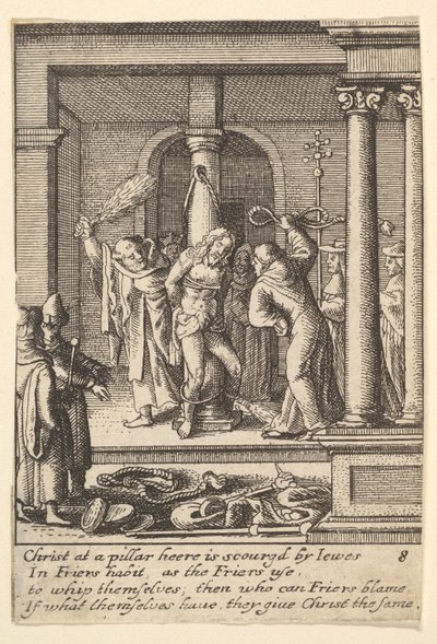 La flagellation - Wenceslaus Hollar