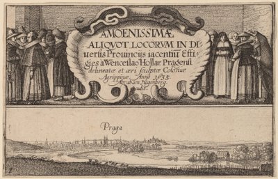 Page de titre - Wenceslaus Hollar