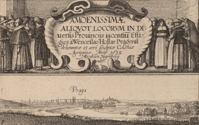 Page de titre - Wenceslaus Hollar