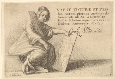 Varie Figuræ et Probæ, 1645 - Wenceslaus Hollar