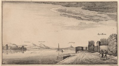 Vue de Lewenberg - Wenceslaus Hollar