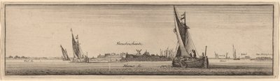 Vue de Shenckenschantz, 1647 - Wenceslaus Hollar