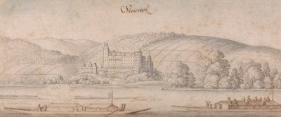 Vue de Steiereck sur le Danube - Wenceslaus Hollar