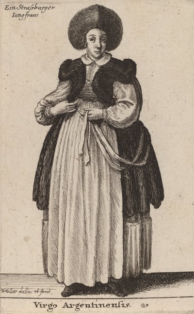Virgo Argentinensis - Wenceslaus Hollar