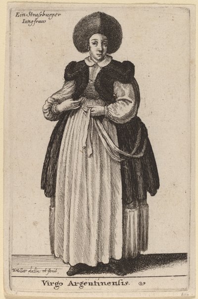 Virgo Argentinensis - Wenceslaus Hollar
