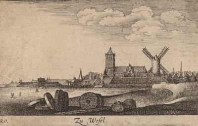 Wesel, 1635 - Wenceslaus Hollar